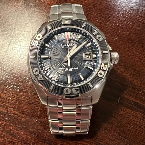 Citizen Eco-Drive Silver Watch - Picture 1 of 5